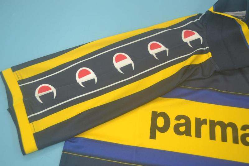 Thailand Quality(AAA) 1999/00 Parma Away Retro Soccer Jersey