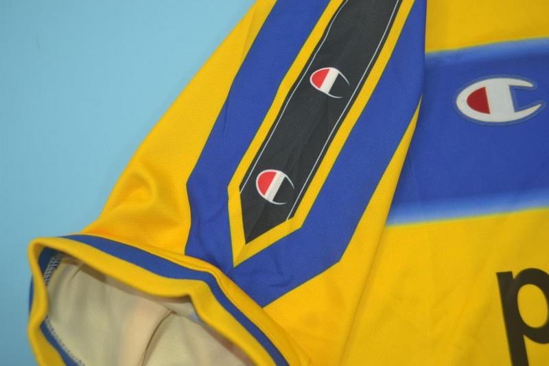 Thailand Quality(AAA) 1999/00 Parma Home Retro Soccer Jersey