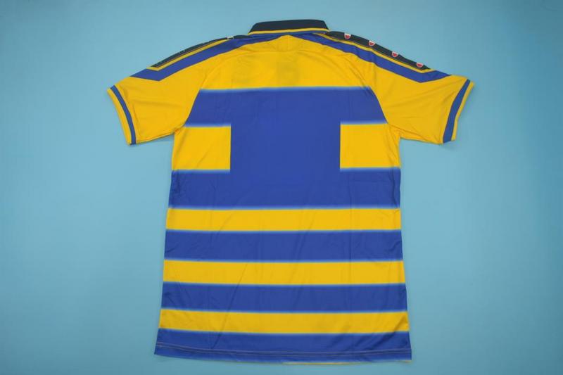 Thailand Quality(AAA) 1999/00 Parma Home Retro Soccer Jersey