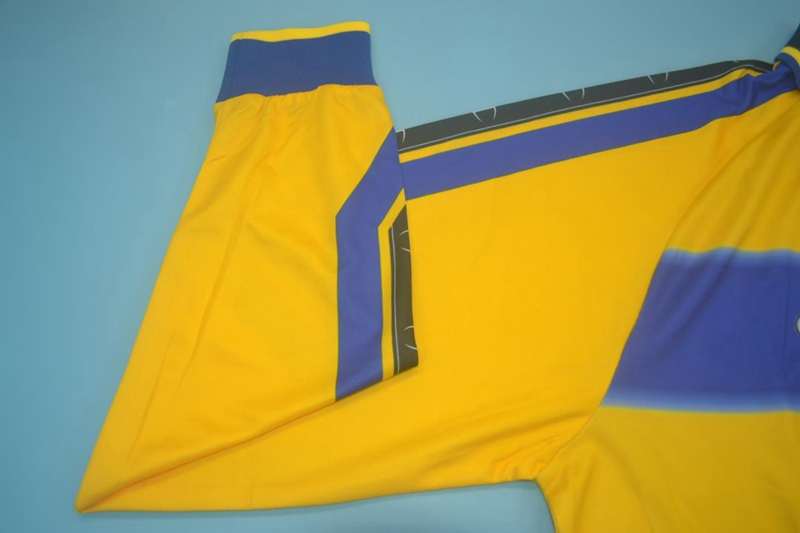 Thailand Quality(AAA) 1999/00 Parma Home Retro Soccer Jersey(L/S)