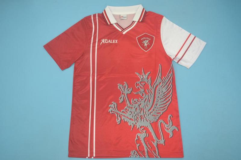 Thailand Quality(AAA) 1998/99 Perugia Home Retro Soccer Jersey