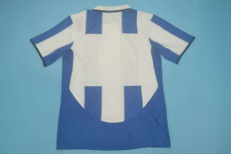 Thailand Quality(AAA) 2003/04 Porto Home Retro Soccer Jersey