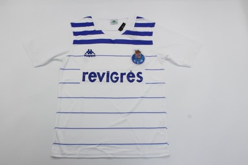 Thailand Quality(AAA) 1985/86 Porto Away Retro Soccer Jersey