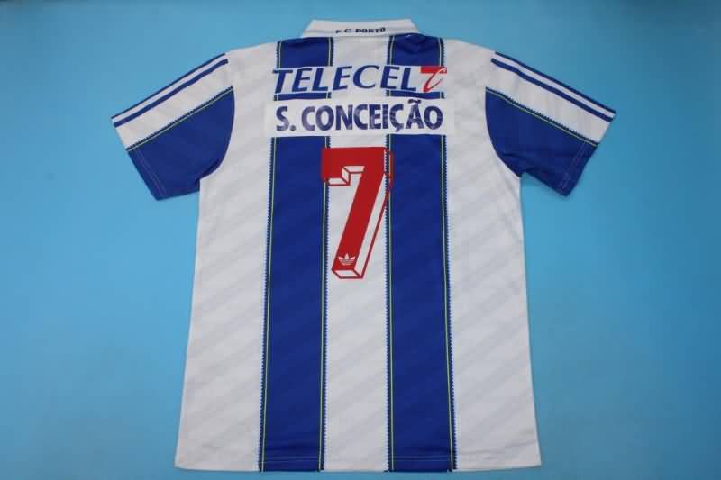 Thailand Quality(AAA) 1995/97 Porto Home Retro Soccer Jersey