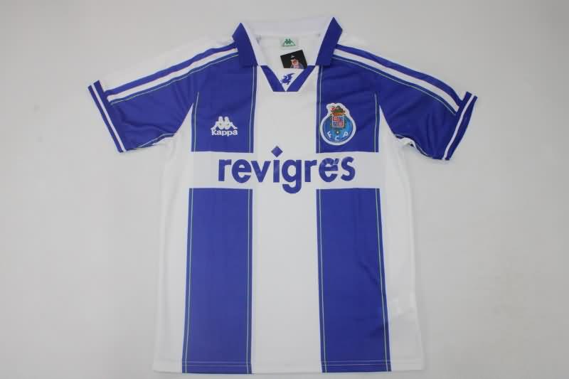 Thailand Quality(AAA) 1997/99 Porto Home Retro Soccer Jersey