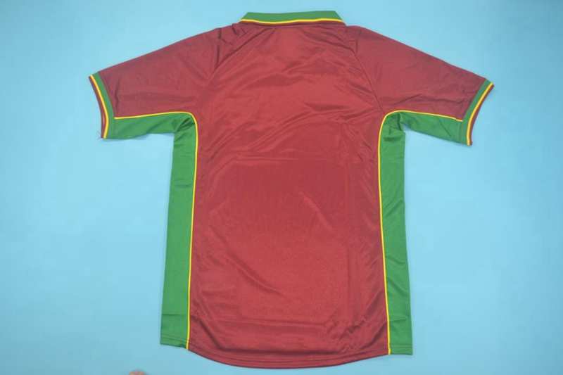 Thailand Quality(AAA) 1998 Portugal Home Retro Soccer Jersey