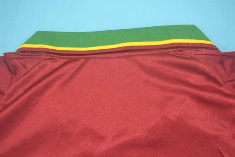 Thailand Quality(AAA) 1998 Portugal Home Retro Soccer Jersey