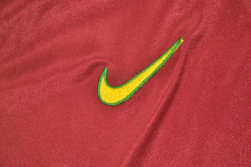 Thailand Quality(AAA) 1999 Portugal Home Retro Soccer Jersey