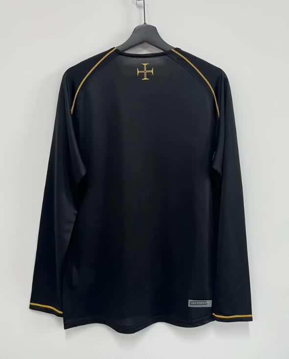 Thailand Quality(AAA) 2006 Portugal Away Long Sleeve Retro Soccer Jersey