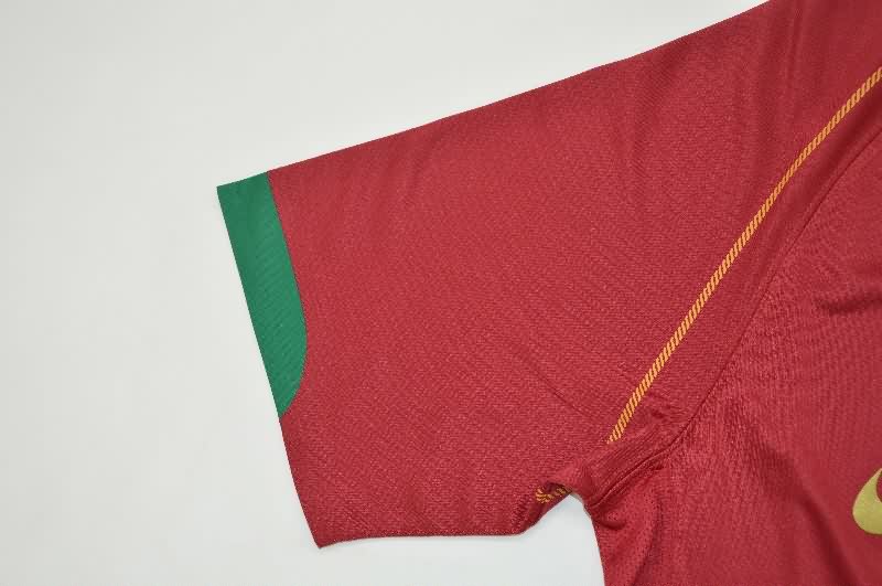 Thailand Quality(AAA) 2006 Portugal Home Retro Soccer Jersey (Player)