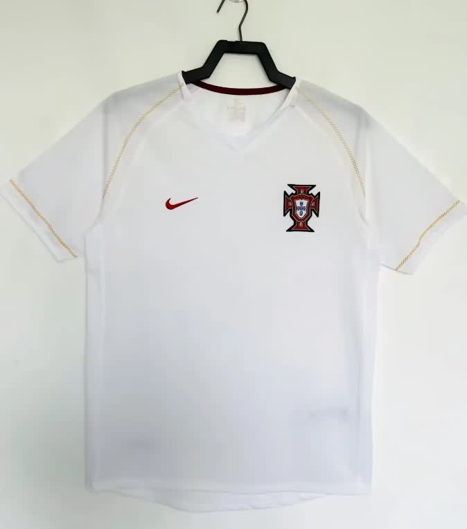 Thailand Quality(AAA) 2006 Portugal Training Retro Soccer Jersey