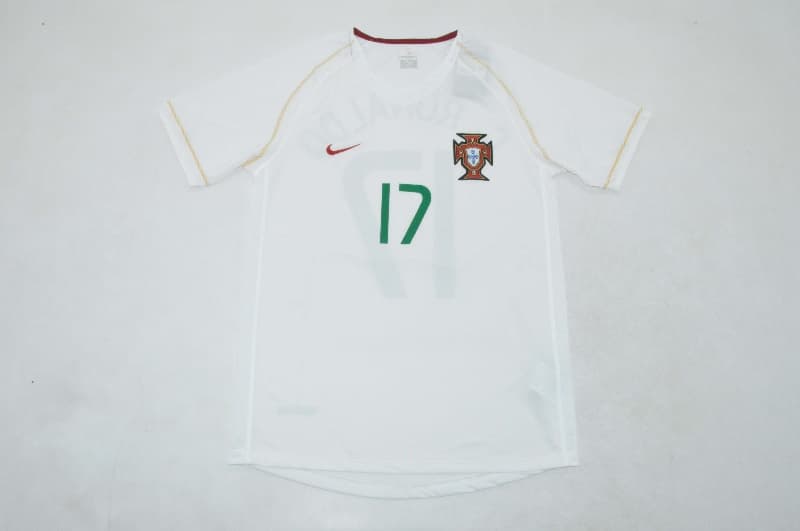 Thailand Quality(AAA) 2006 Portugal Training Retro Soccer Jersey