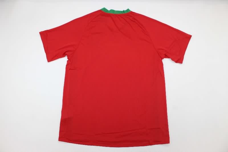 Thailand Quality(AAA) 2008 Portugal Home Retro Soccer Jersey