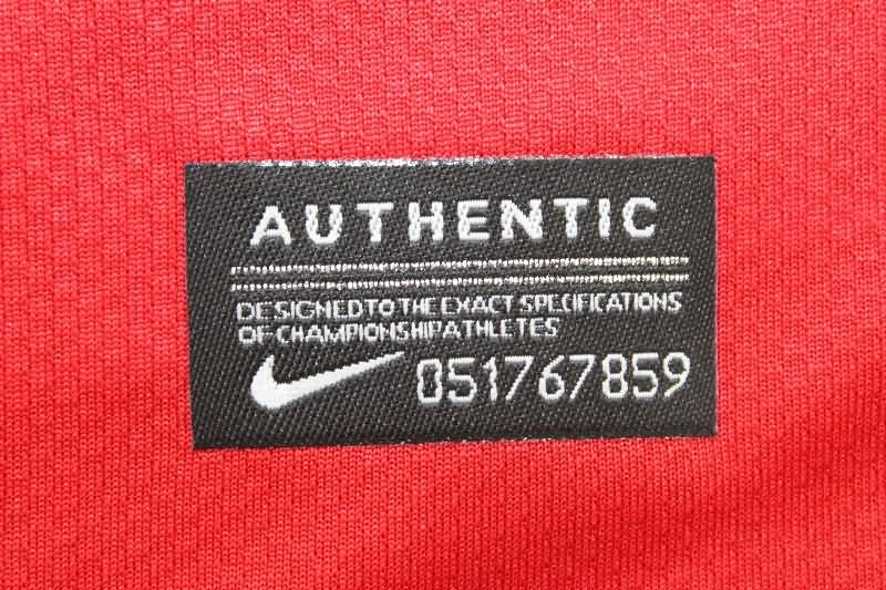 Thailand Quality(AAA) 2010 Portugal Home Long Sleeve Retro Soccer Jersey (Player)