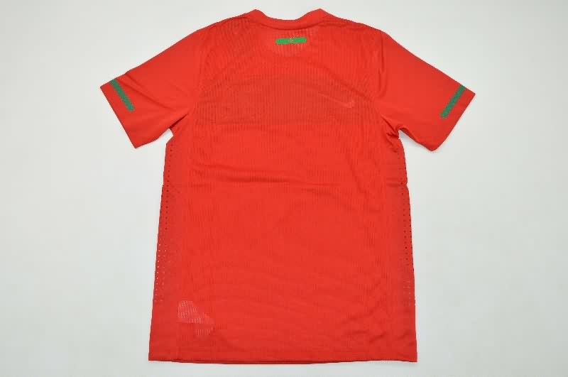 Thailand Quality(AAA) 2010 Portugal Home Retro Soccer Jersey (Player)