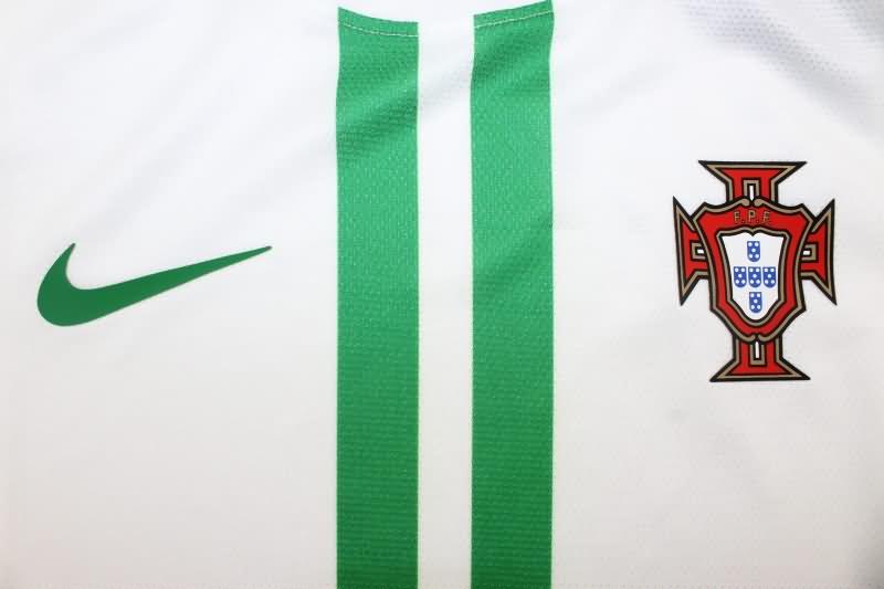 Thailand Quality(AAA) 2012 Portugal Away Retro Soccer Jersey(Player)