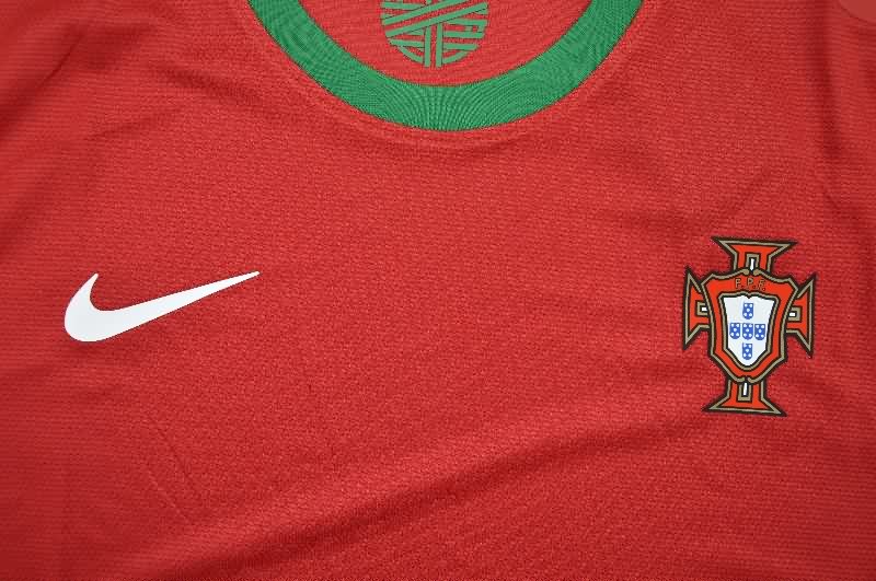 Thailand Quality(AAA) 2012 Portugal Home Retro Soccer Jersey (Player)
