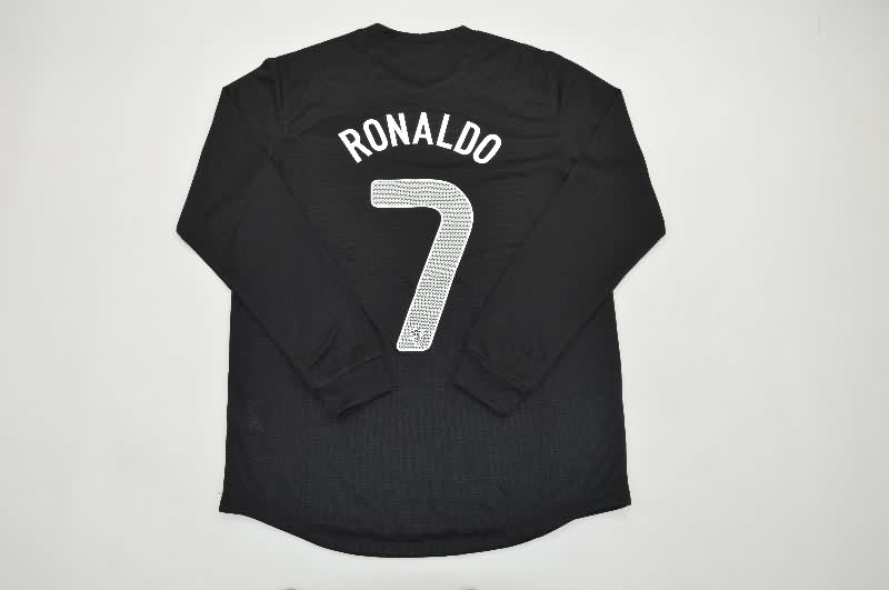 Thailand Quality(AAA) 2013 Portugal Away Long Sleeve Retro Soccer Jersey