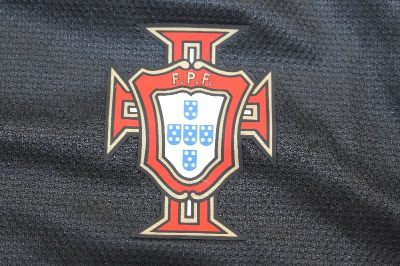 Thailand Quality(AAA) 2013 Portugal Away Retro Soccer Jersey (Player)