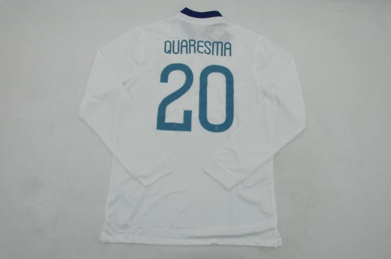 Thailand Quality(AAA) 2014 Portugal Away Retro Long Sleeve Soccer Jersey (Player)