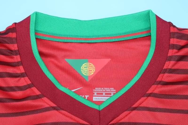 Thailand Quality(AAA) 2014 Portugal Retro Home Soccer Jersey