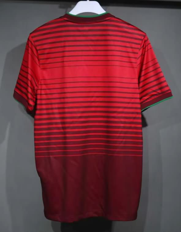 Thailand Quality(AAA) 2014 Portugal Home Retro Soccer Jersey (Player)