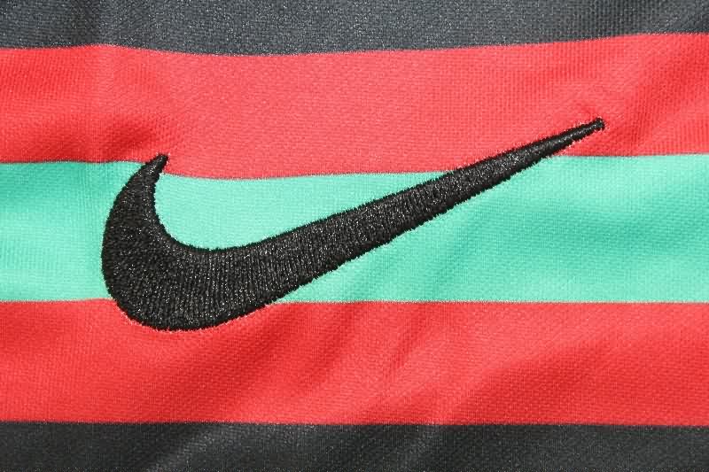 Thailand Quality(AAA) 2020 Portugal Away Long Sleeve Retro Soccer Jersey