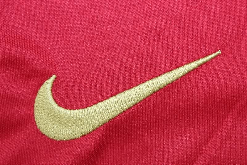 Thailand Quality(AAA) 2020 Portugal Home Long Sleeve Retro Soccer Jersey