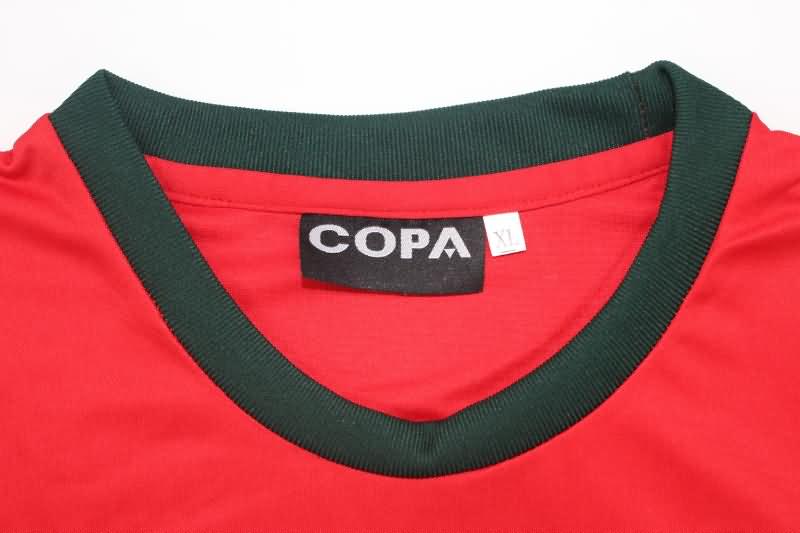 Thailand Quality(AAA) 1966/72 Portugal Home Retro Soccer Jersey