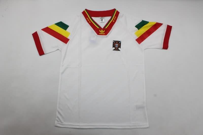 Thailand Quality(AAA) 1992/94 Portugal Away Retro Soccer Jersey