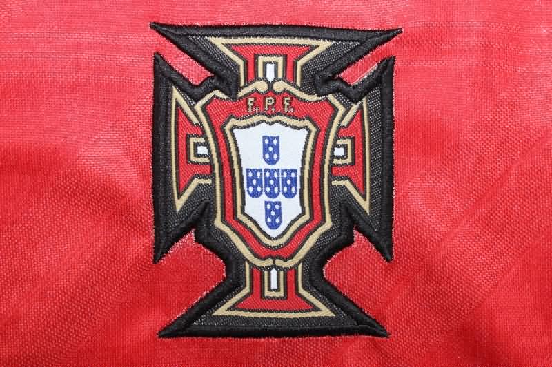 Thailand Quality(AAA) 1992/94 Portugal Home Retro Soccer Jersey