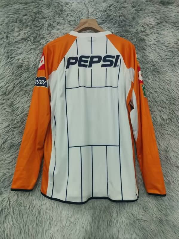 Thailand Quality(AAA) 2004 Pumas UNAM Home Retro Long Sleeve Soccer Jersey