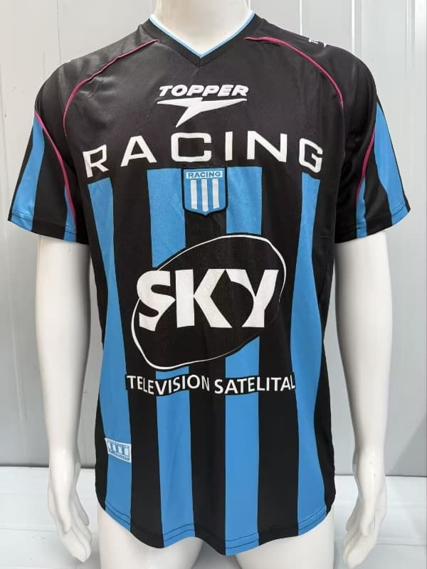 Thailand Quality(AAA) 2001/02 Racing Away Retro Soccer Jersey