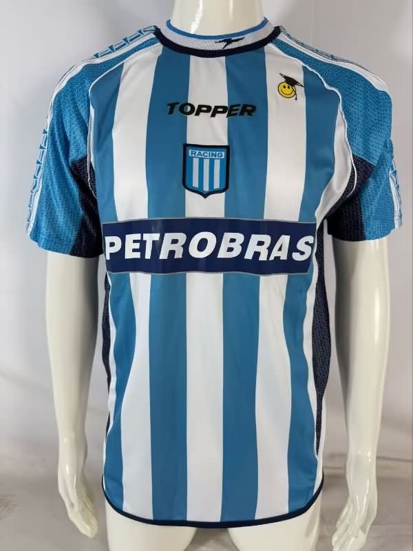 Thailand Quality(AAA) 2002/03 Racing Home Retro Soccer Jersey
