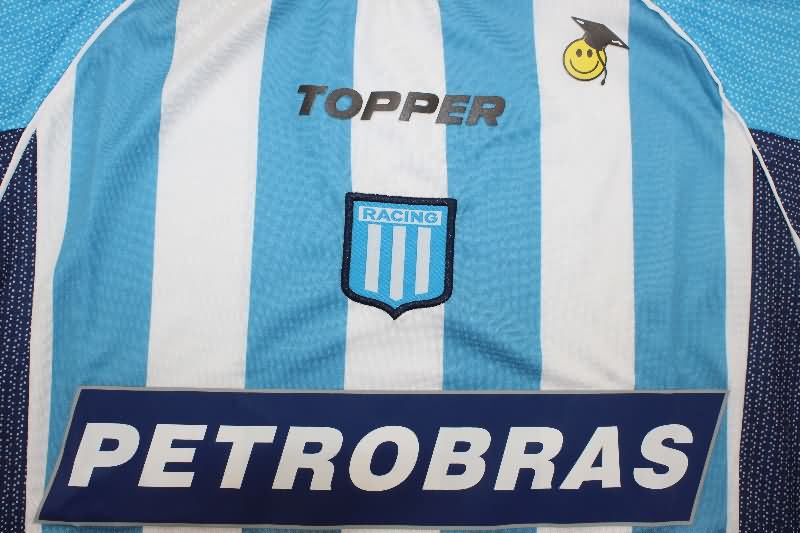 Thailand Quality(AAA) 2002/03 Racing Home Retro Soccer Jersey