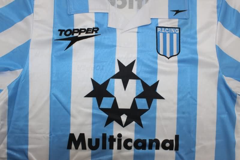 Thailand Quality(AAA) 1997/98 Racing Home Retro Soccer Jersey