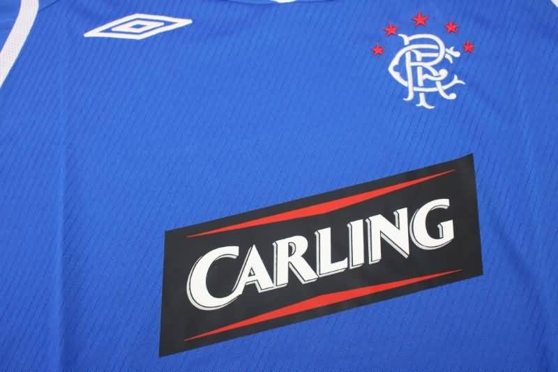 Thailand Quality(AAA) 2008/09 Rangers Home Retro Soccer Jersey