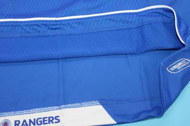 Thailand Quality(AAA) 2008/09 Rangers Home Retro Soccer Jersey