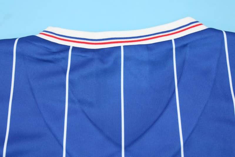 Thailand Quality(AAA) 1982/83 Rangers Home Retro Soccer Jersey