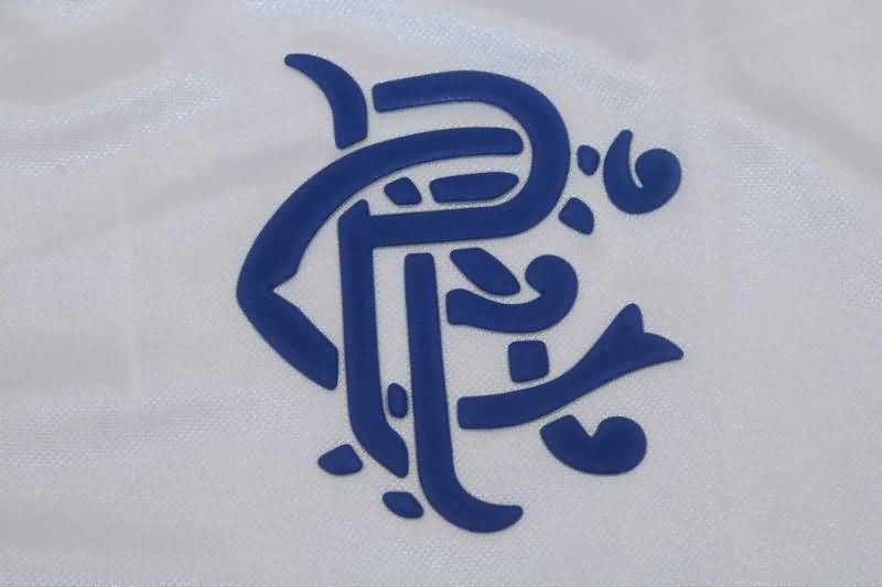 Thailand Quality(AAA) 1987/88 Rangers Away Retro Soccer Jersey