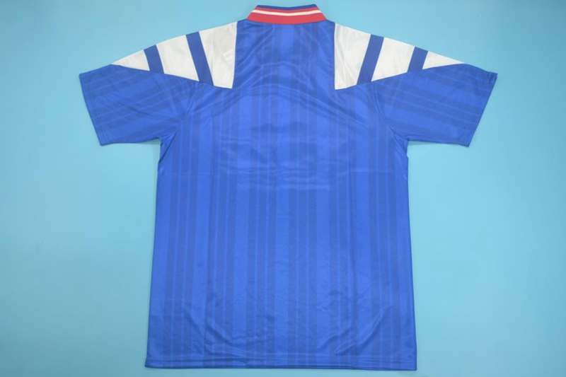 Thailand Quality(AAA) 1992/94 Rangers Home Retro Soccer Jersey