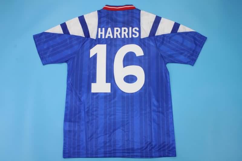 Thailand Quality(AAA) 1992/94 Rangers Home Retro Soccer Jersey