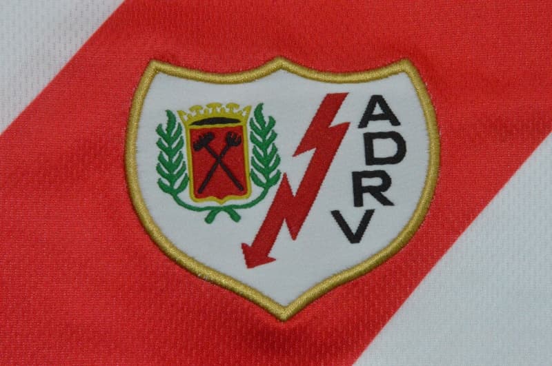 Thailand Quality(AAA) 1977/79 Rayo Vallecano Home Retro Soccer Jersey