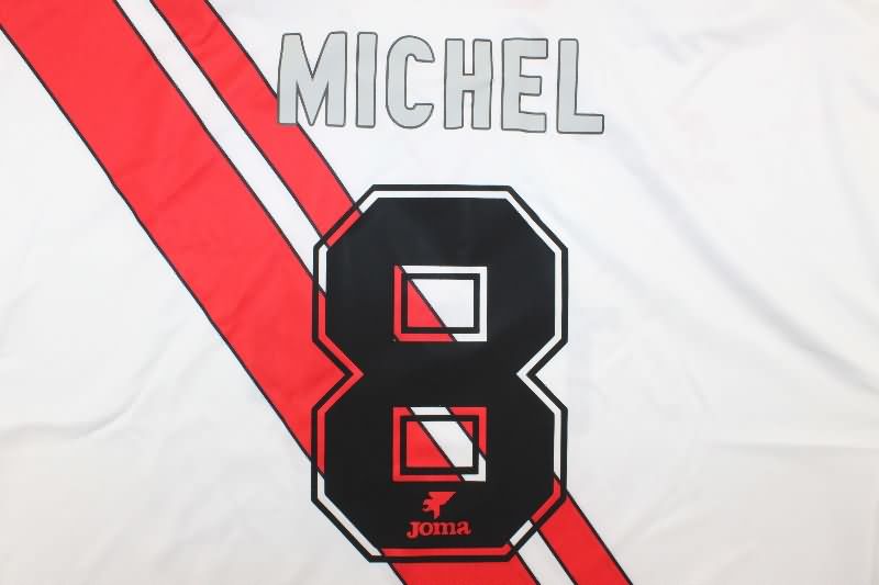 Thailand Quality(AAA) 1997/98 Rayo Vallecano Home Retro Soccer Jersey