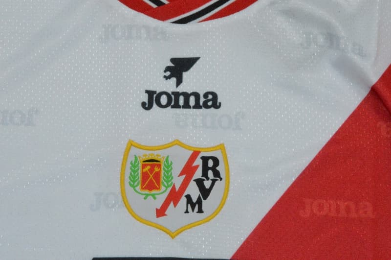 Thailand Quality(AAA) 1999/00 Rayo Vallecano Home Retro Soccer Jersey