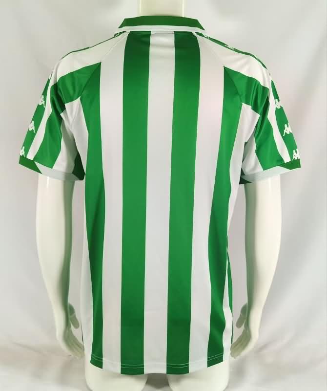 Thailand Quality(AAA) 2000/01 Real Betis Home Retro Soccer Jersey