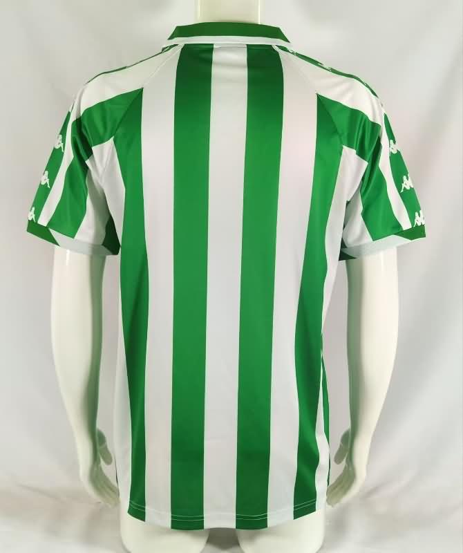 Thailand Quality(AAA) 2000/01 Real Betis Home Retro Soccer Jersey