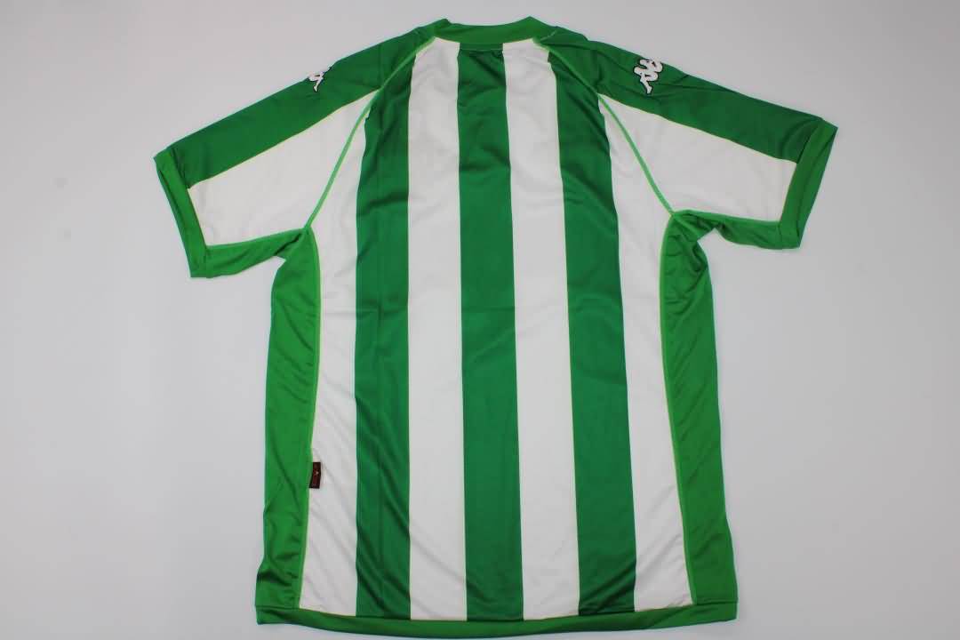 Thailand Quality(AAA) 2001/02 Real Betis Home Soccer Jersey