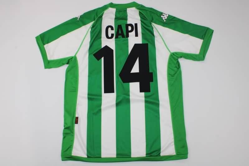 Thailand Quality(AAA) 2001/02 Real Betis Home Soccer Jersey
