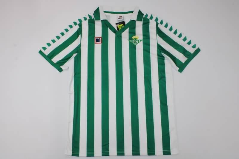 Thailand Quality(AAA) 1982/85 Real Betis Home Retro Soccer Jersey